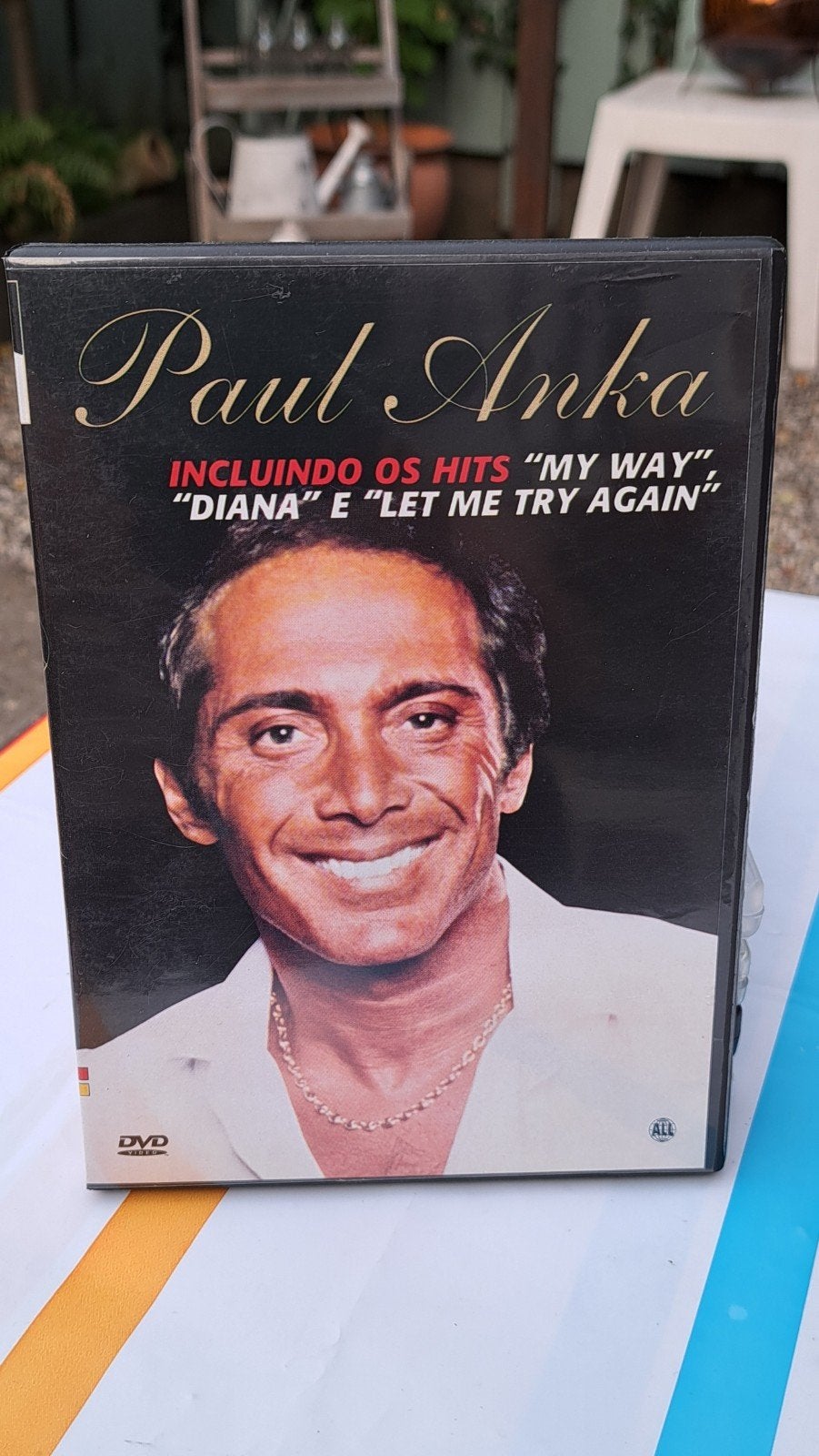 dvd.  PAUL ANKA   portugese uitgave, Alle leeftijden, Ophalen of Verzenden, Zo goed als nieuw, Concert