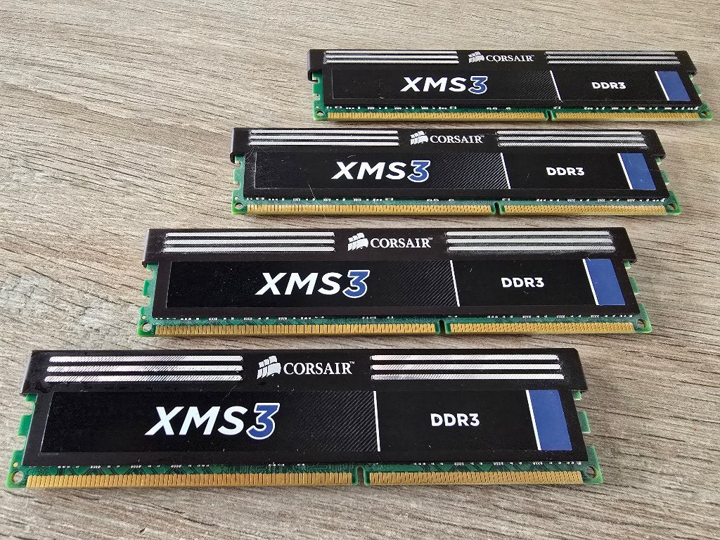 16GB Corsair XMS3 4x 4GB 1600MHz DDR3 RAM geheugen, Computers en Software, RAM geheugen, DDR3, Ophalen of Verzenden, Zo goed als nieuw