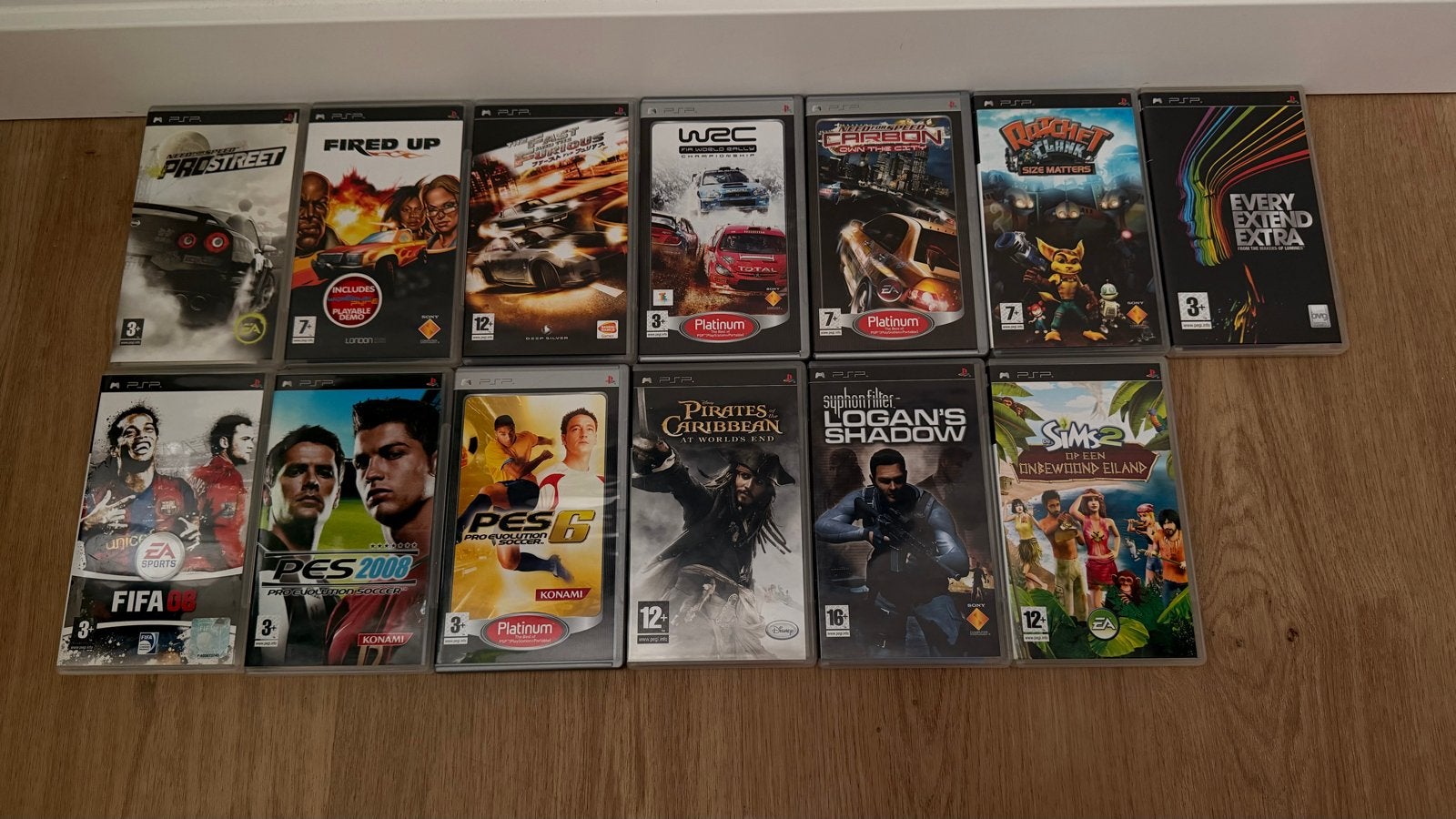 PSP Games Collectie - Diverse Genres, Spelcomputers en Games, Games | Overige, Gebruikt, Overige genres, 1 speler, Eén computer