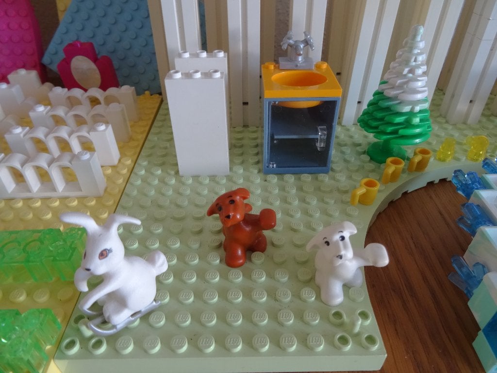 lego Belville lose stenen/onderdelen/platen, Ophalen of Verzenden, Gebruikt, Lego
