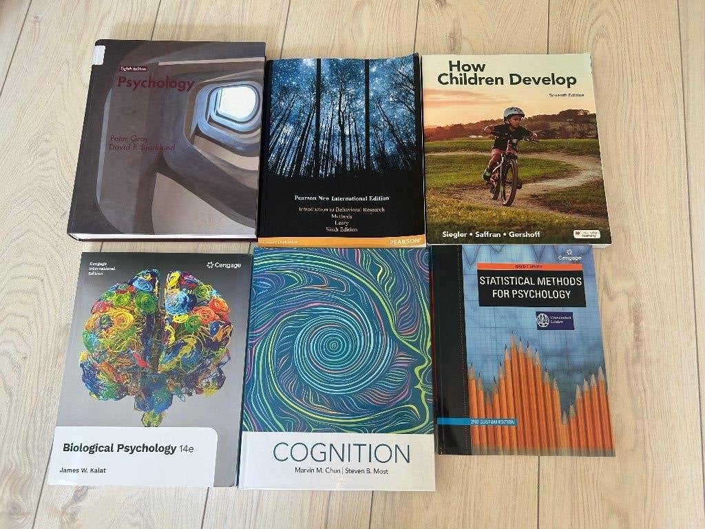 Psychologie bachelor jaar 1 Universiteit Leiden boeken, Ophalen of Verzenden, Nieuw, Overige onderwerpen, Diverse Auteurs