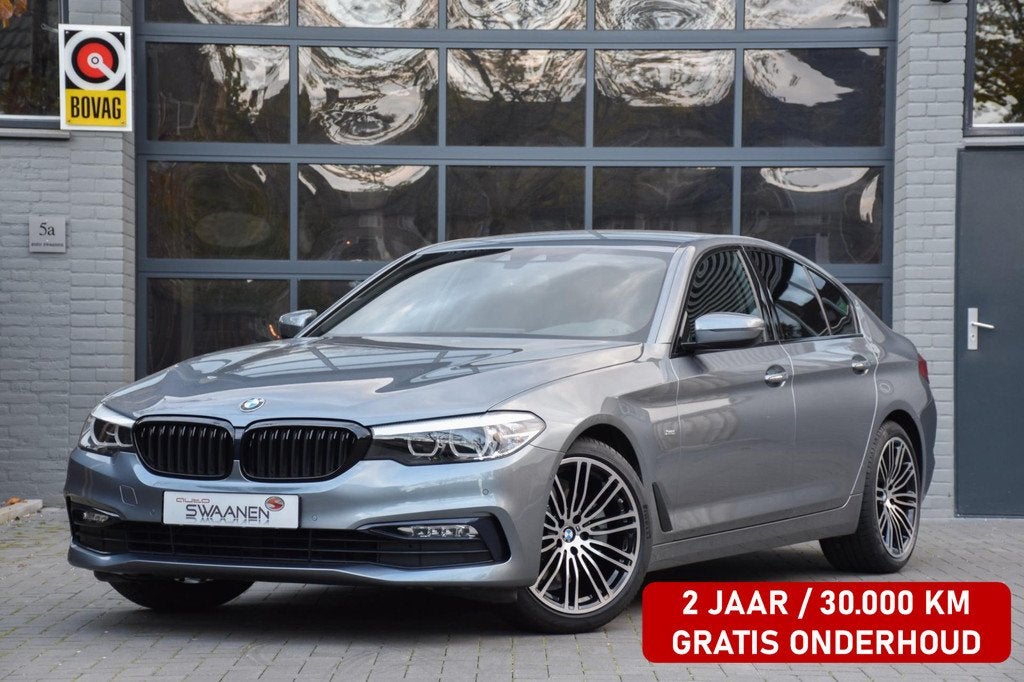 BMW 5-serie 520d Executive, Auto's, BMW, 12 maanden, Achterwielaandrijving, Euro 6, Leder en Stof