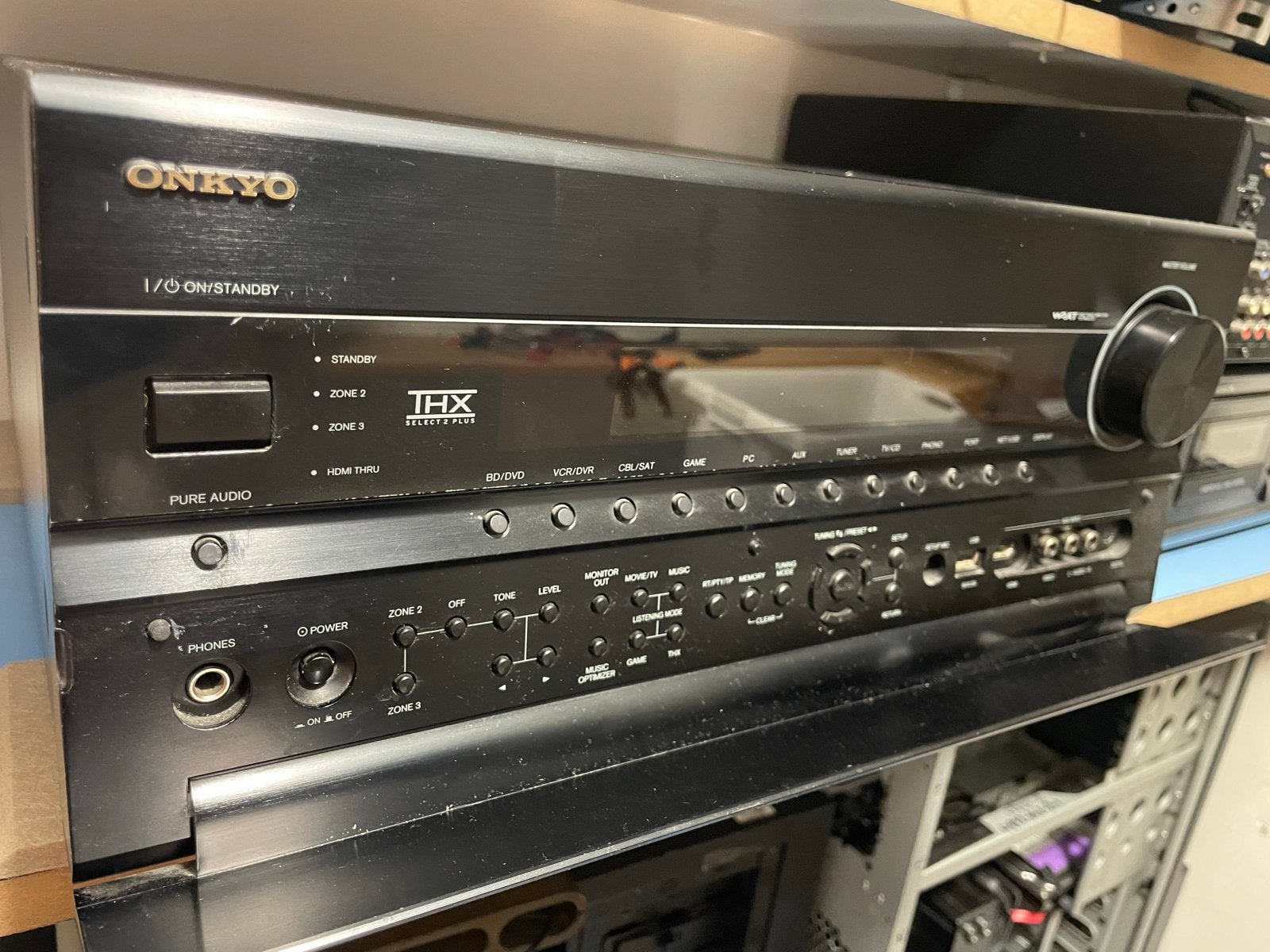Onkyo TX-NR808 AV Receiver - THX Select2 Plus, Gebruikt, Ophalen of Verzenden, 120 watt of meer, Onkyo