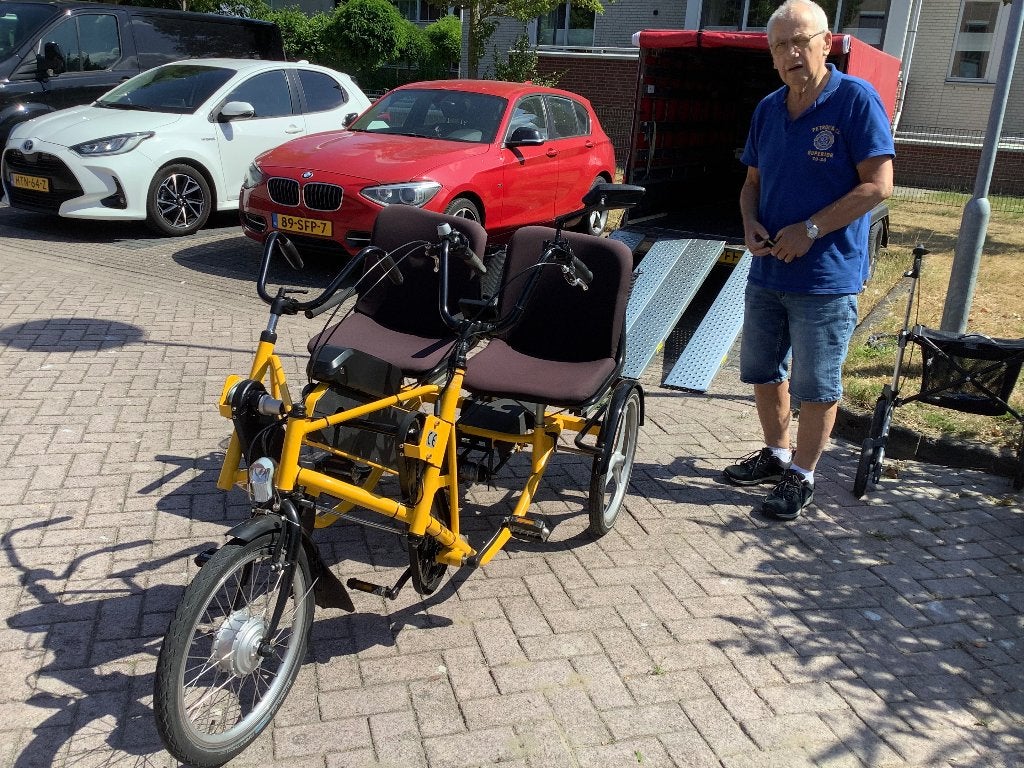 PF mobility duo fiets, Ophalen, Gebruikt, Velgrem, Pf mobility duo fiets