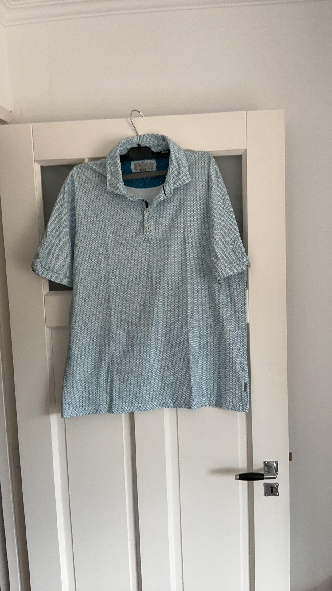 Ted Baker polo mt s, Kleding | Heren, Ophalen of Verzenden, Zo goed als nieuw, Maat 46 (S) of kleiner, Blauw