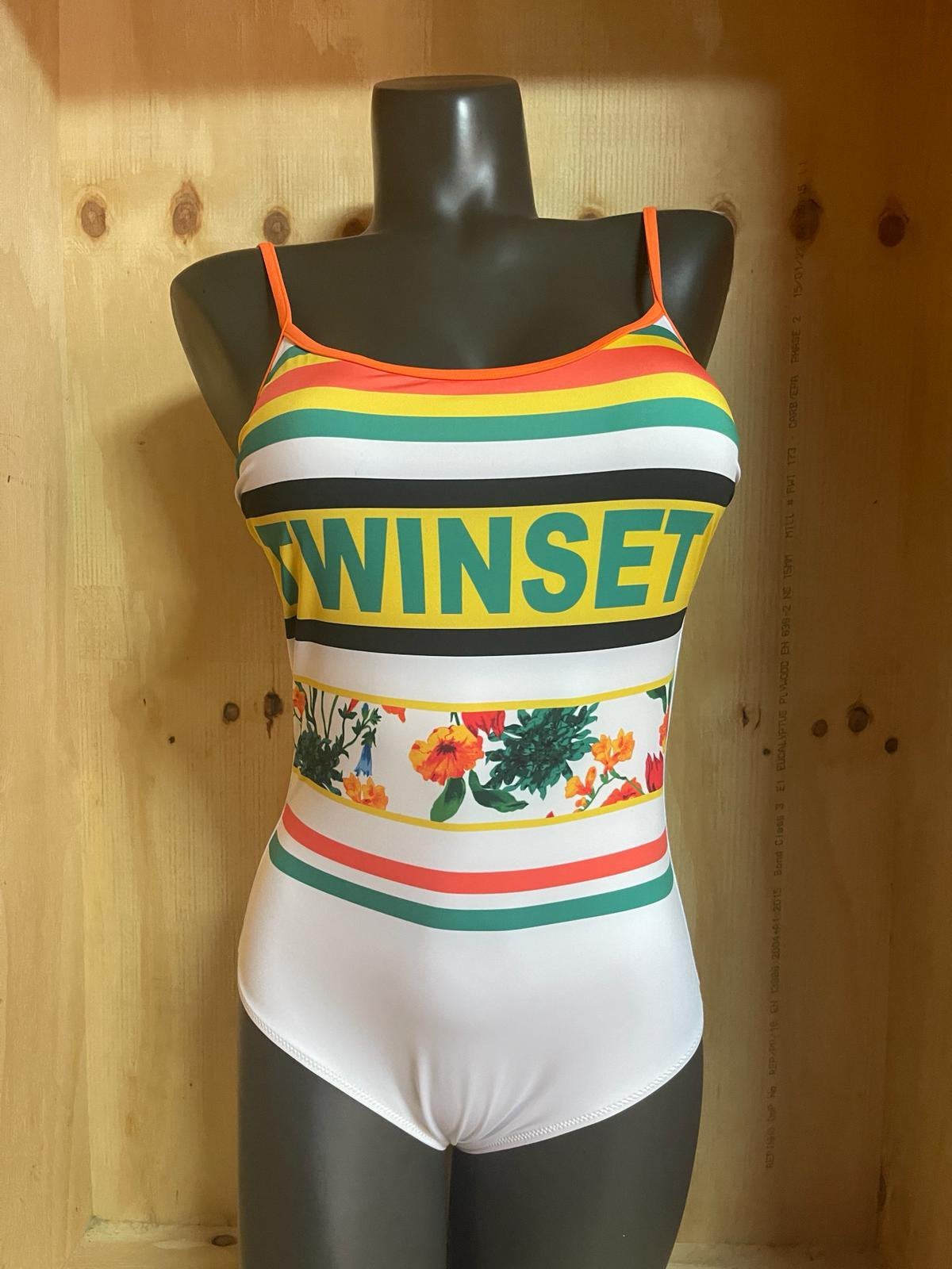 Twinset badpak maat 80b en 80c, Kleding | Dames, Badmode en Zwemkleding, Nieuw, Badpak, Wit, Verzenden