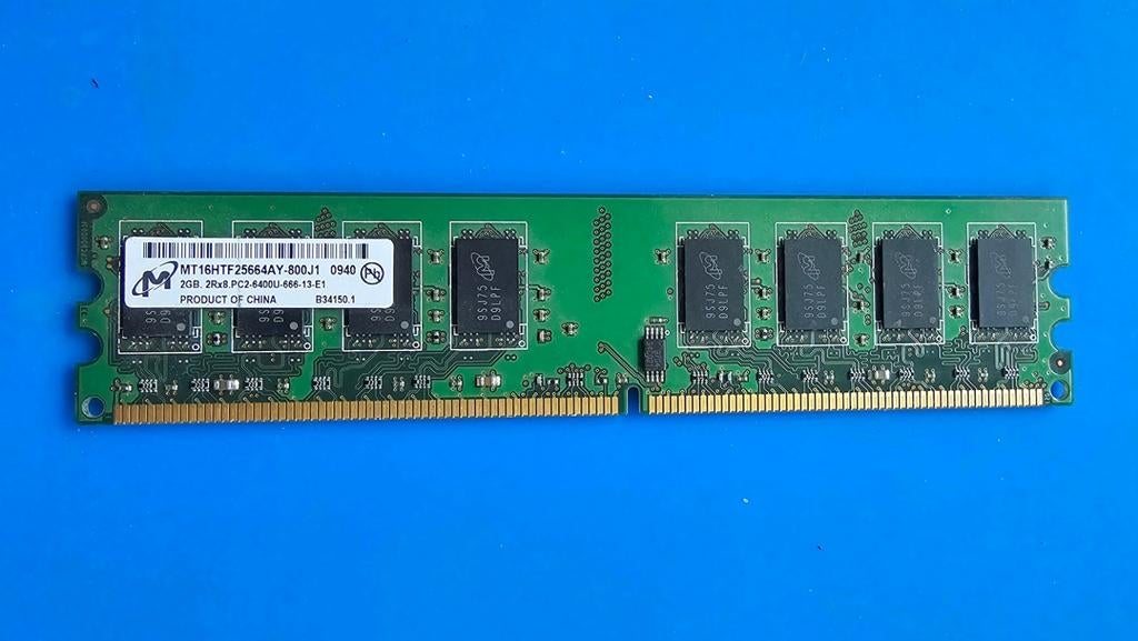 DDR2 4GB - 2×2Gb, Ophalen, DDR2, Desktop