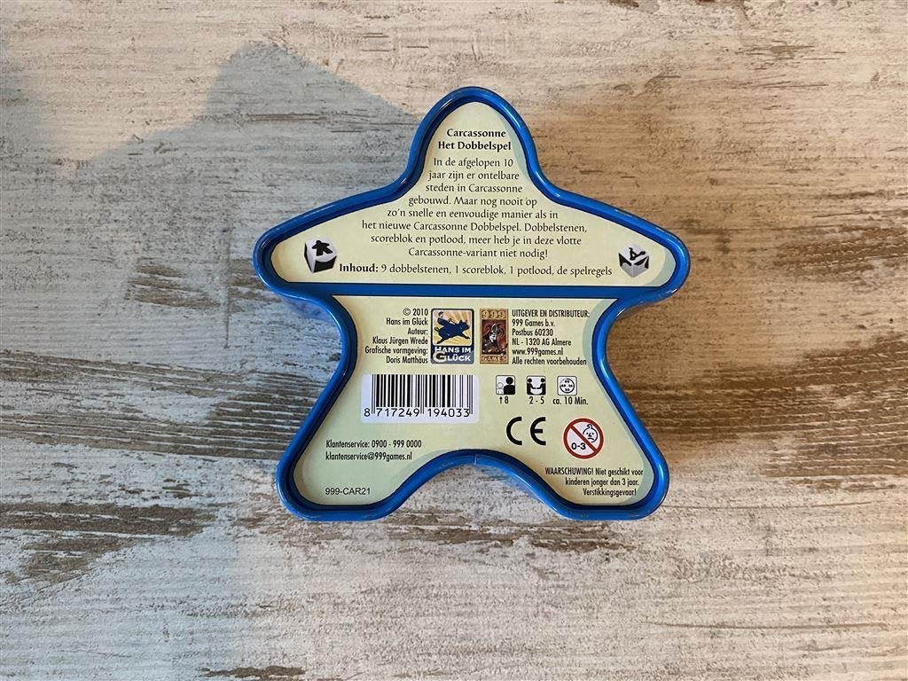 Carcassonne het dobbelspel [s25], Verzenden, Zo goed als nieuw