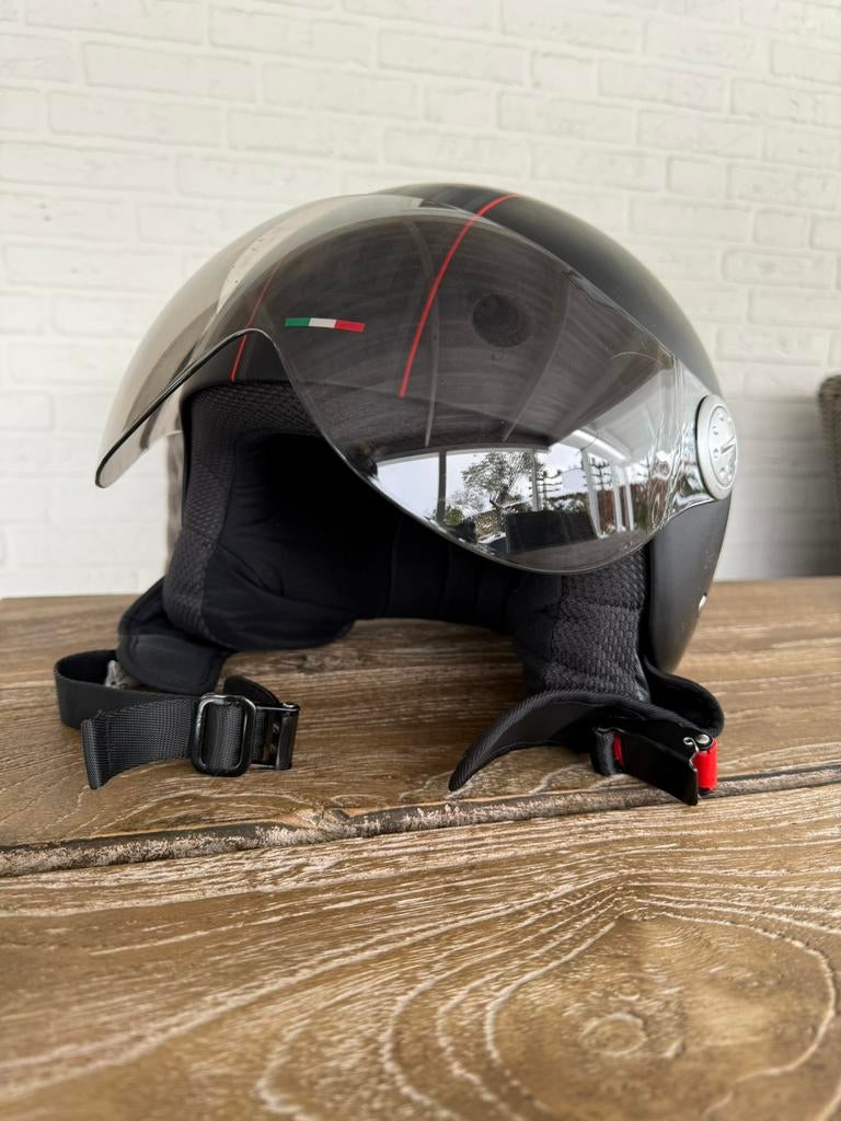 Scooter helm maat M, Ophalen of Verzenden, Zo goed als nieuw