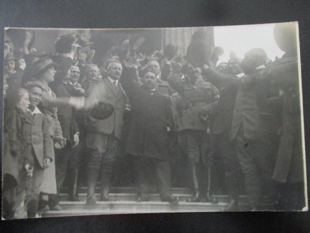Fotokaart Ritter von Kahr / Oberst Epp - München 1920, Verzenden, Landmacht, Duitsland, Foto of Poster