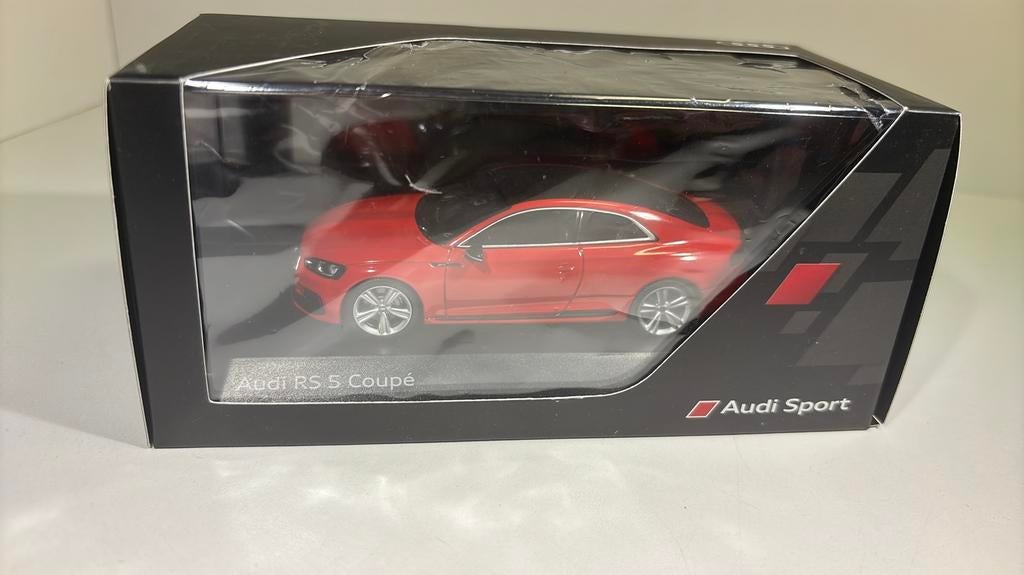 Audi rs5 coupe red minichamps 1.43, Auto, Ophalen of Verzenden, MiniChamps, A