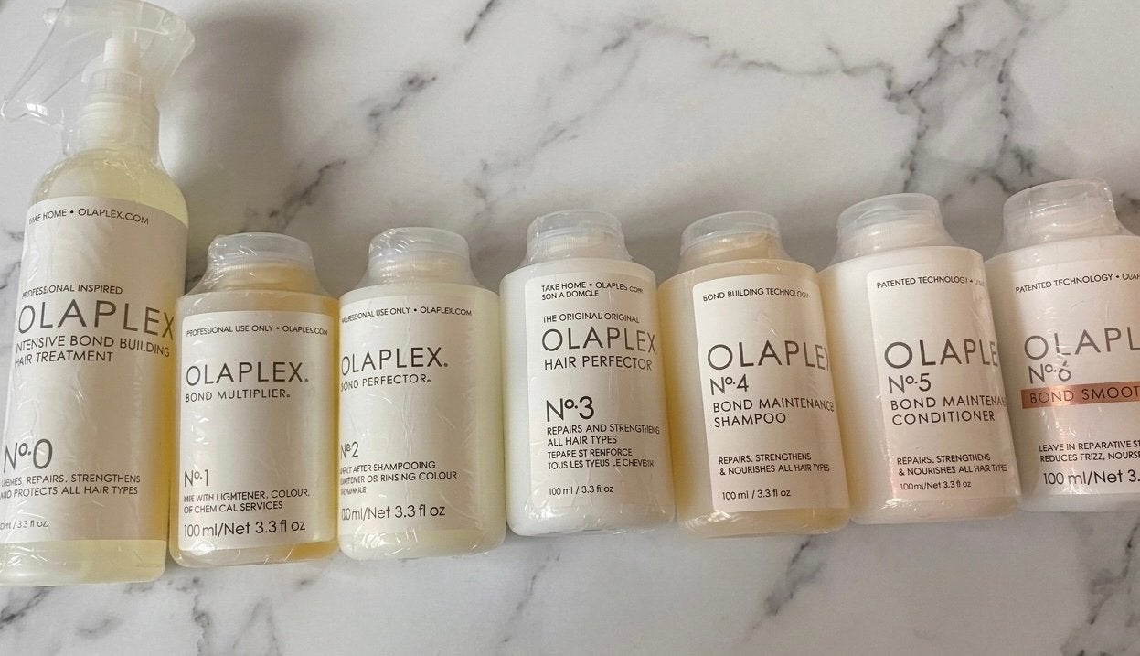 Olaplex complete set nummers 0 t/m 6 - Nieuw, Ophalen of Verzenden, Nieuw, Haarverzorger of -hersteller