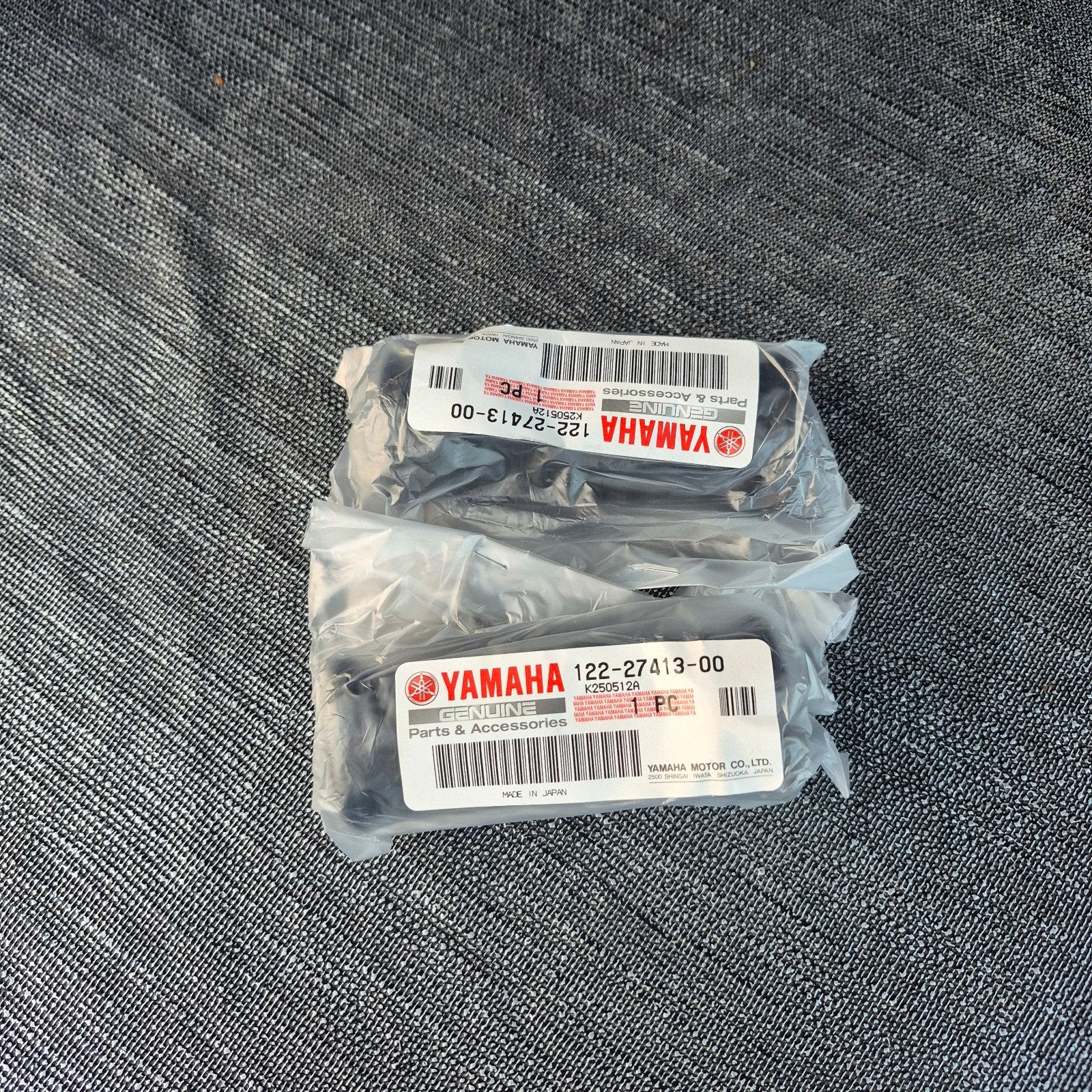 Voetsteunhoezen Yamaha RD FS1 - Nieuw (122-27413-00), Fietsen en Brommers, Ophalen of Verzenden