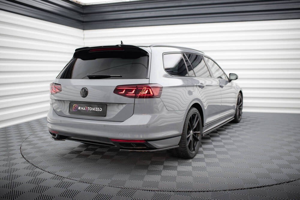Voorlip sideskirt spoiler diffuser - Passat B8 R-line 19-23, Ophalen of Verzenden