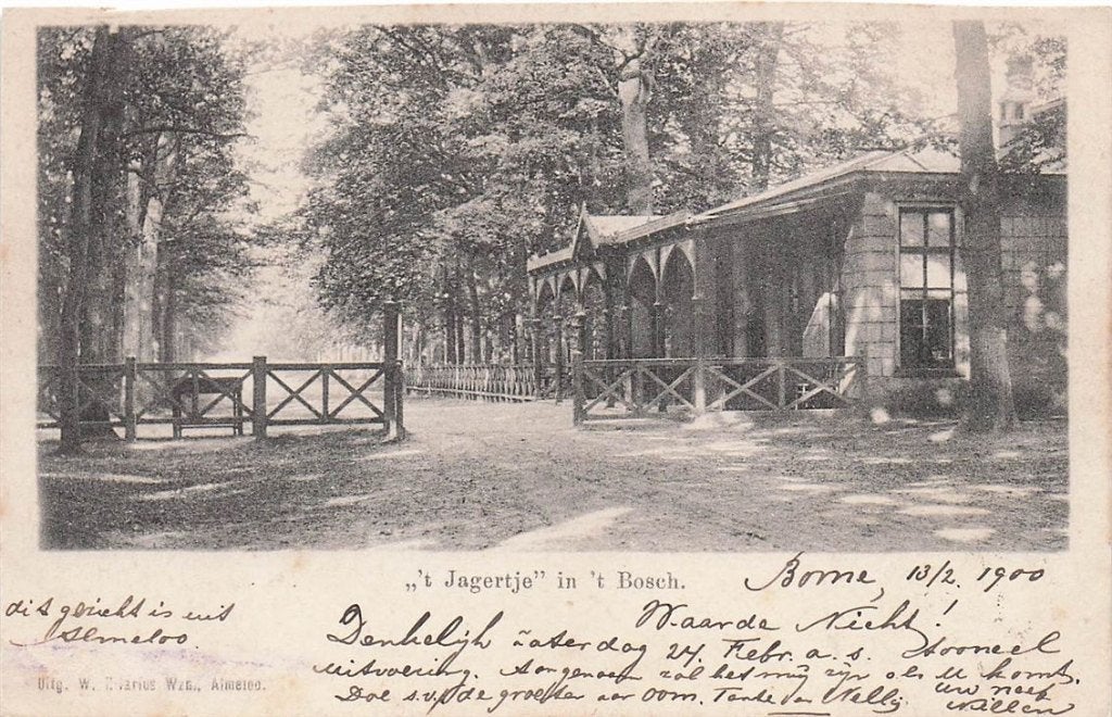 703-311-035 Almelo t Jagertje in t Bosch, Verzenden, Voor 1920, Overijssel