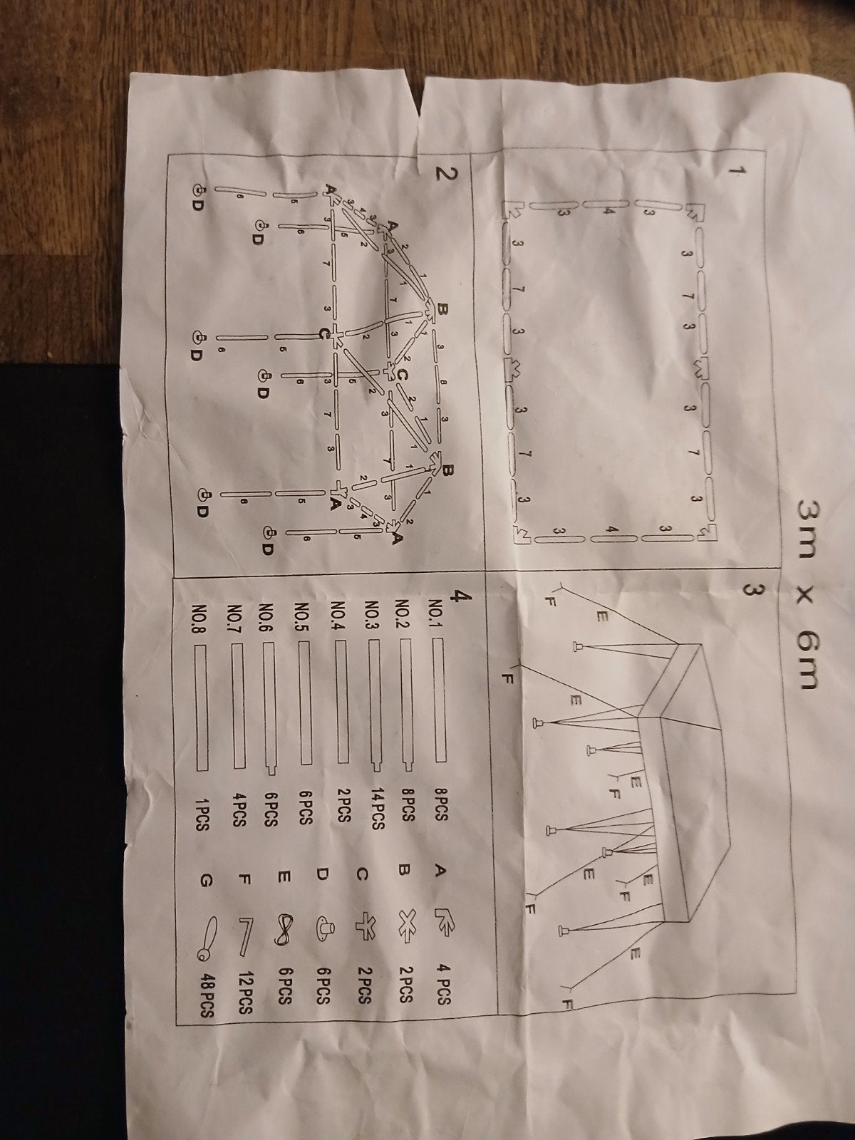 Partytent luxe 3x6m wit - Nieuw in doos, Ophalen, Partytent, Nieuw, 2 meter of meer