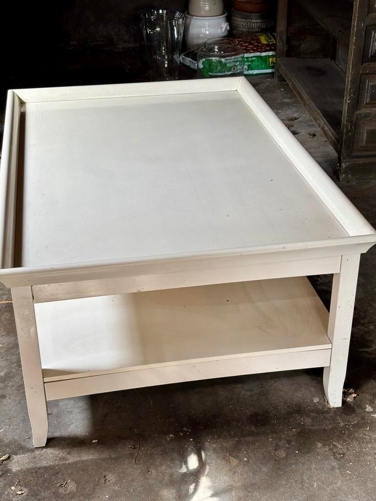 Witte salontafel KA International - Gratis af te halen, Ophalen, Gebruikt, 50 tot 100 cm, Minder dan 50 cm