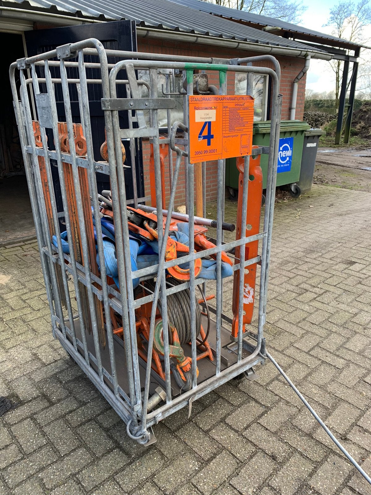Zwaar gereedschap voor bosbouwwerk., Ophalen, Zo goed als nieuw