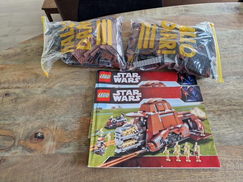 LEGO Star Wars 7662 Trade Federation MTT, Gebruikt, Verzenden, Lego, Complete set