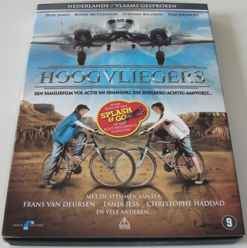 Dvd *** HOOGVLIEGERS ***, Avontuur, Nederlands, Vanaf 9 jaar, Ophalen of Verzenden
