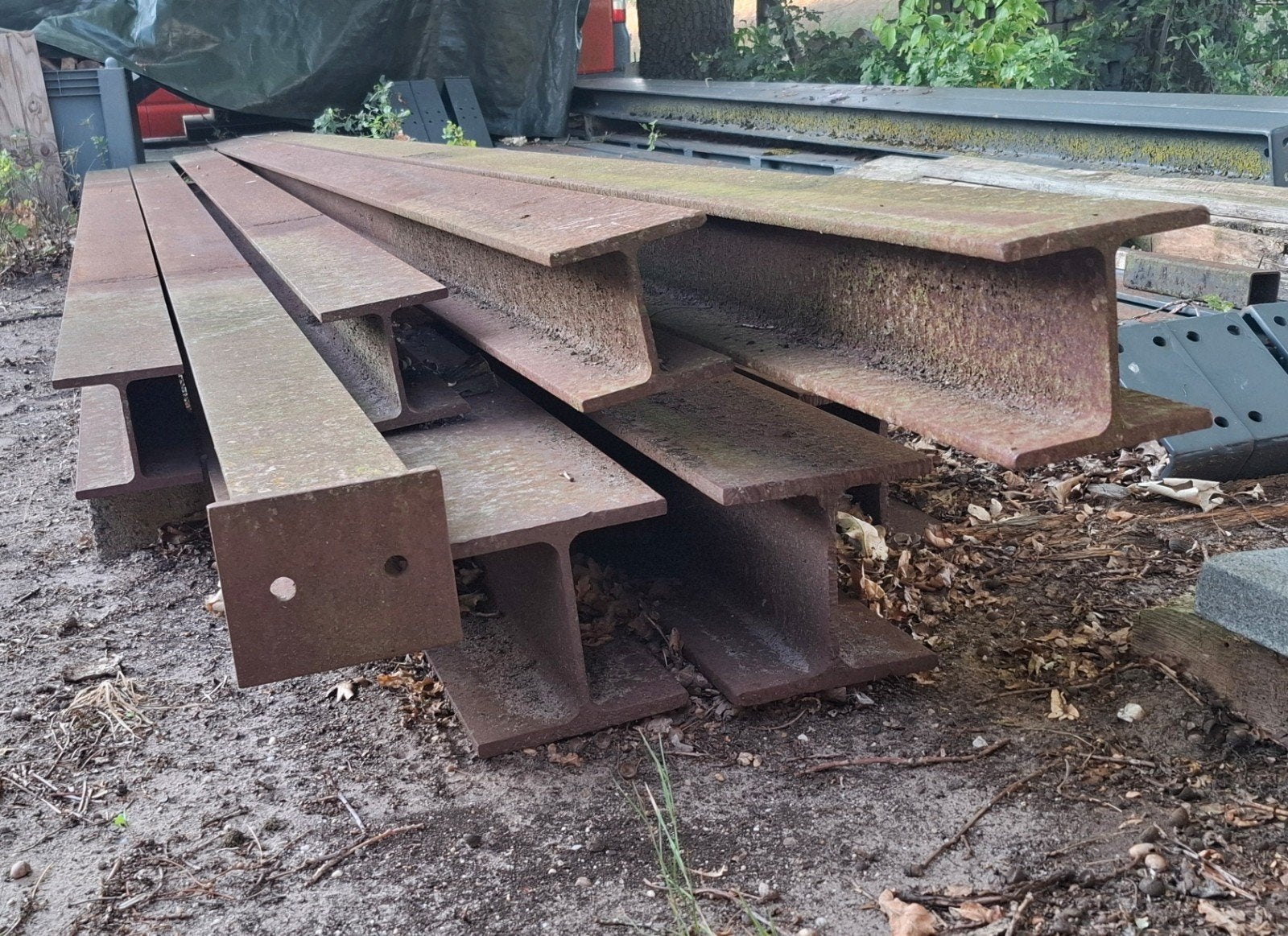 HEB 140, HEB 200 en hoeklijn 100x75x10 profielen, Ophalen, Gebruikt, IJzer