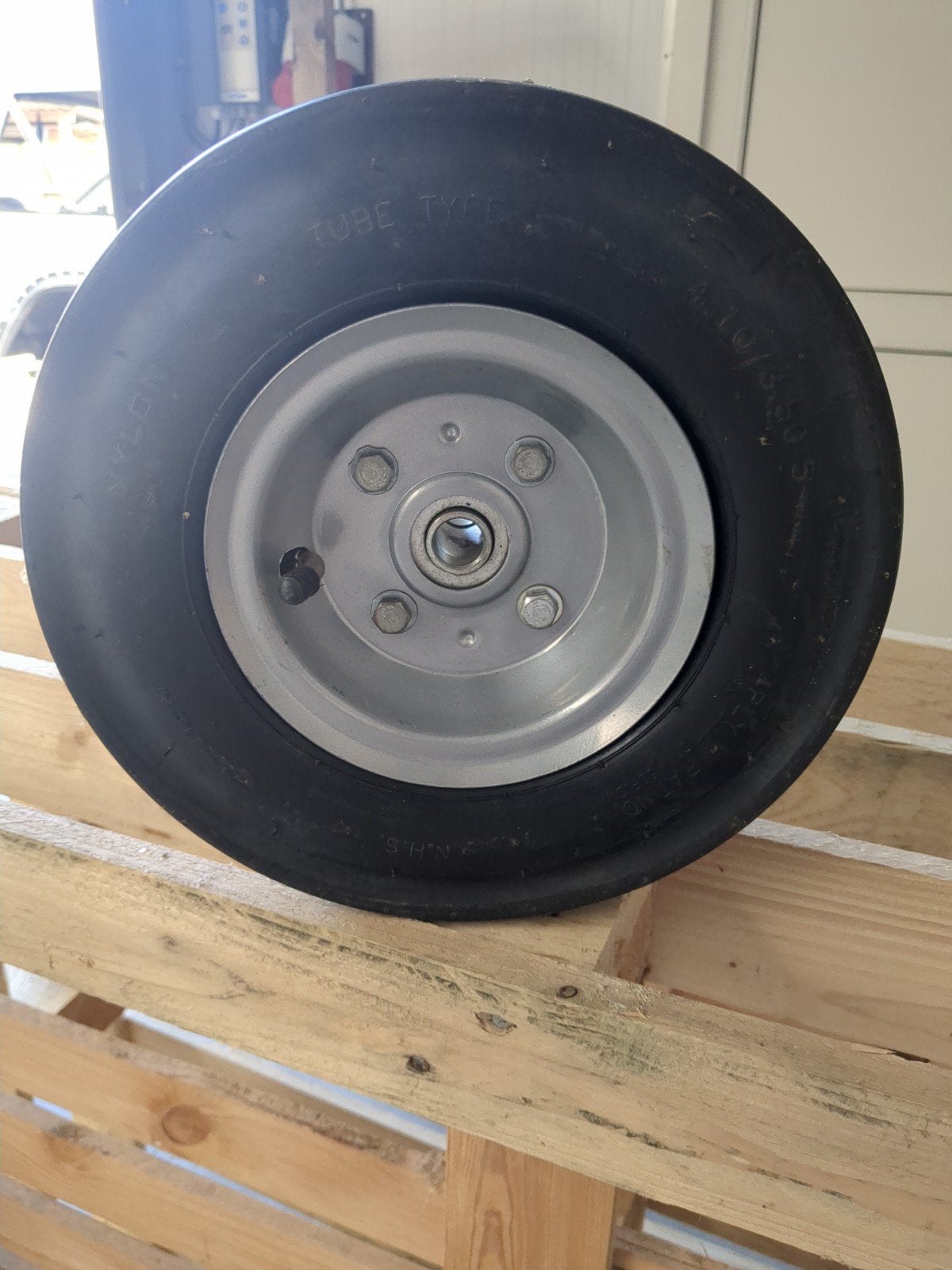 Velg met band 4.10/3.50-5, Ophalen of Verzenden, Nieuw, Overige merken