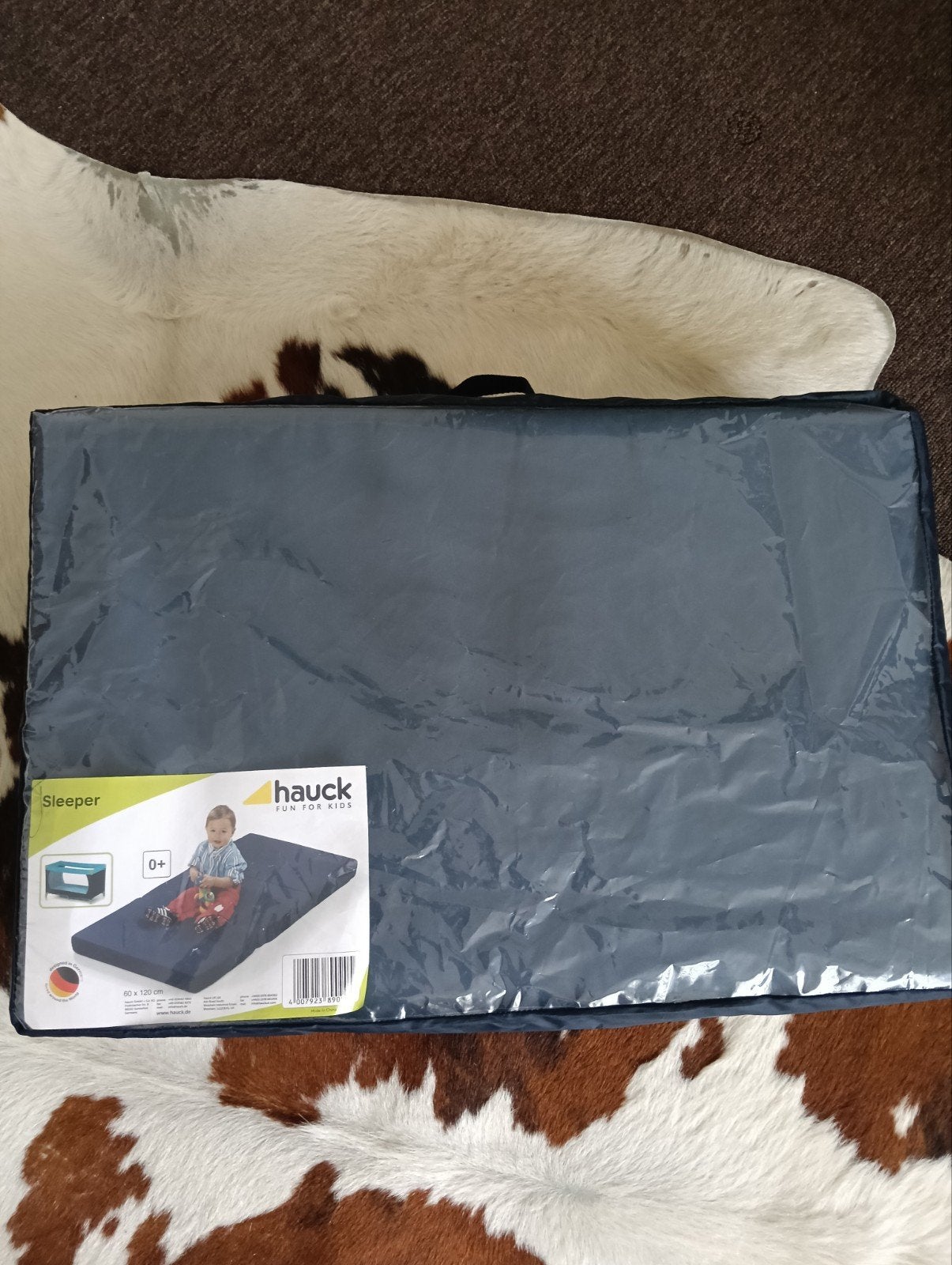 Hauck Sleeper reismatras/ campingbed matras, Ophalen of Verzenden, Zo goed als nieuw, Minder dan 140 cm, Matras