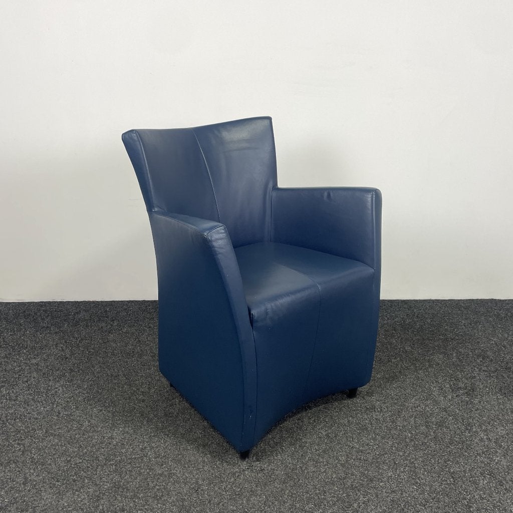 Montis Sting Fauteuil - Blauw | Licht Beschadigd 25222, Huis en Inrichting, Fauteuils, Ophalen, Gebruikt, 75 tot 100 cm, 50 tot 75 cm