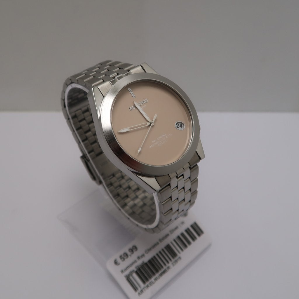 Komono Ray Chroma Estate Zilver Marshmallow, Komono, Zo goed als nieuw, Support@komono.com, Aarschotsesteenweg 2
3012 Wilsele
Belgium