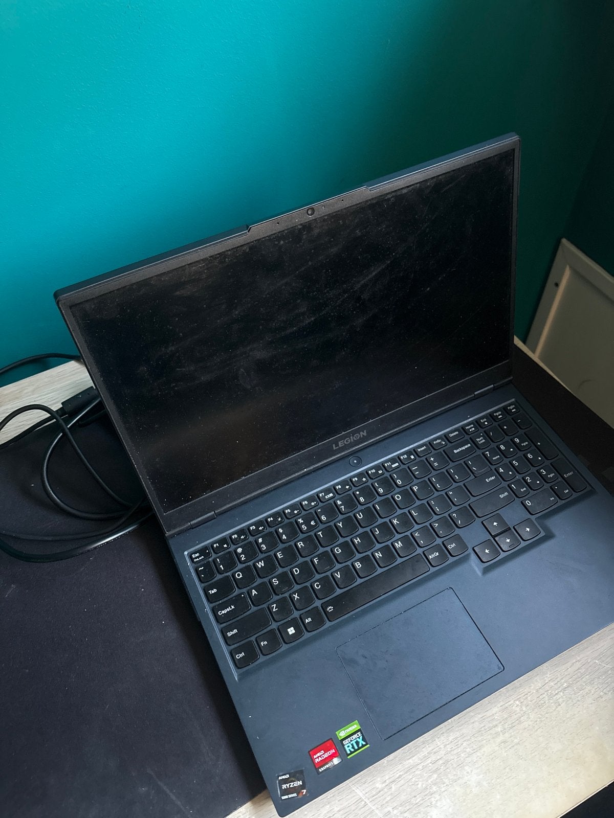 Lenovo Legion 5 laptop (voor reserveonderdelen), Met videokaart, Ophalen of Verzenden, Gaming, SSD