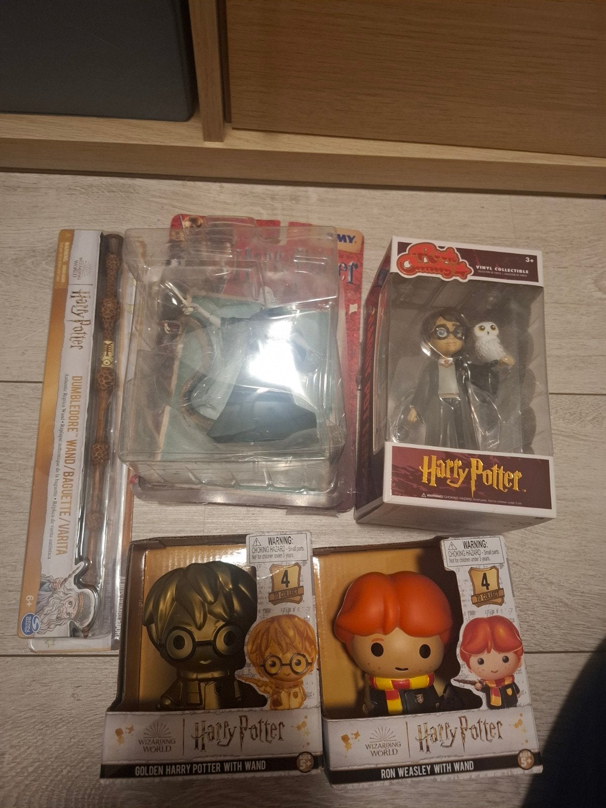 Harry Potter Collectie: Funko Pop, Toverstaf & Meer!, Ophalen of Verzenden, Zo goed als nieuw, Overige typen