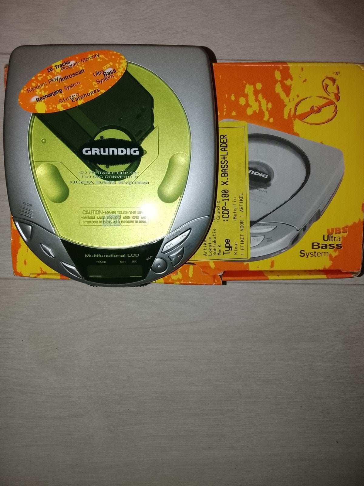 discman, Ophalen, Discman
