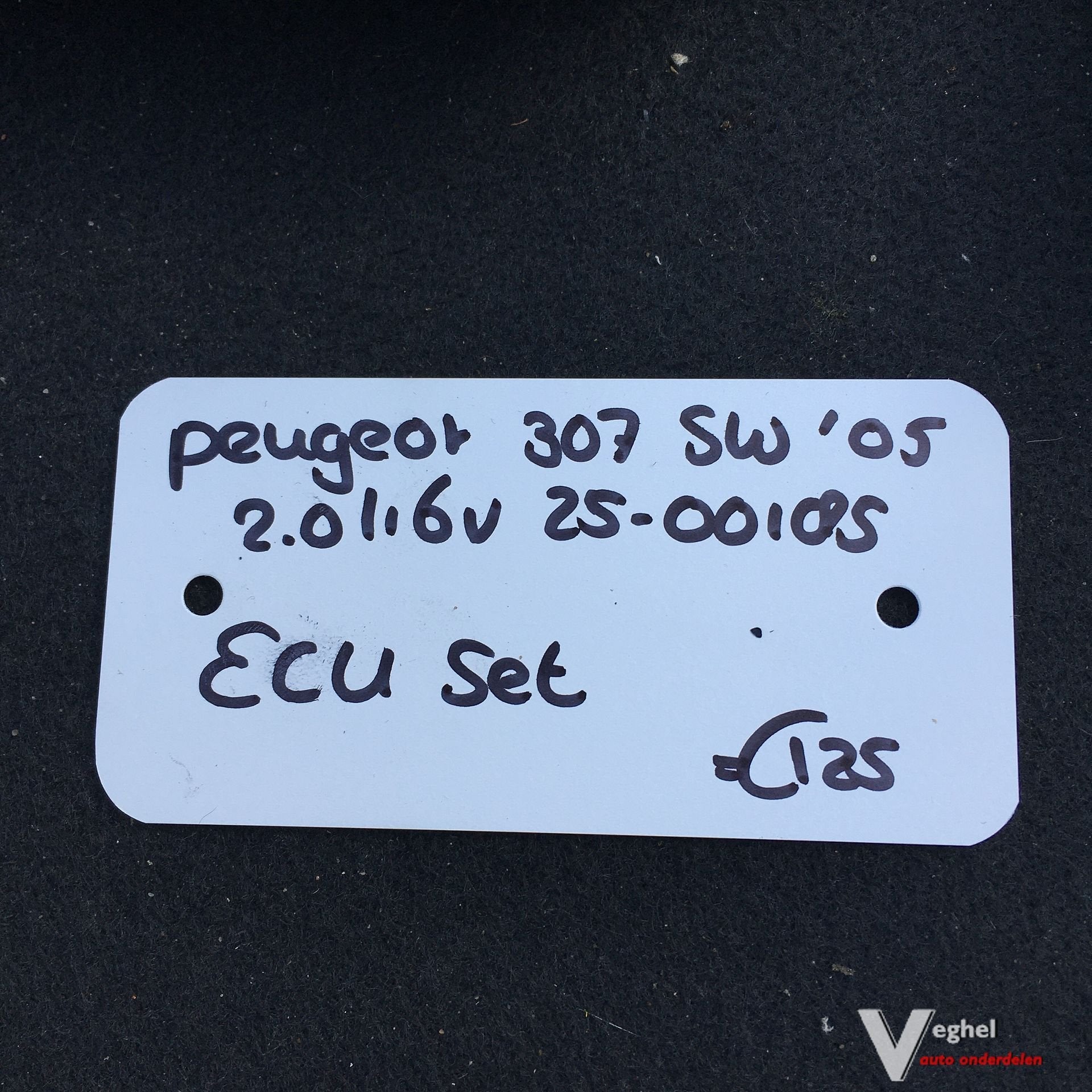 Peugeot 307 Sw 2.0 16v 2005 2500185  ECU Set, Gebruikt, -, -, Ophalen of Verzenden