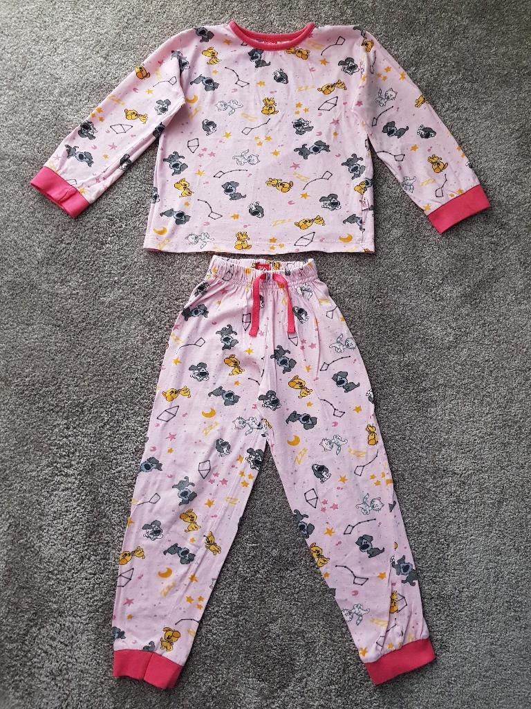 Pyjama voor meisjes -- maat 116 / 122 -- Woezel & Pip, Kinderen en Baby's, Nacht- of Onderkleding, Gebruikt, Meisje, Ophalen of Verzenden