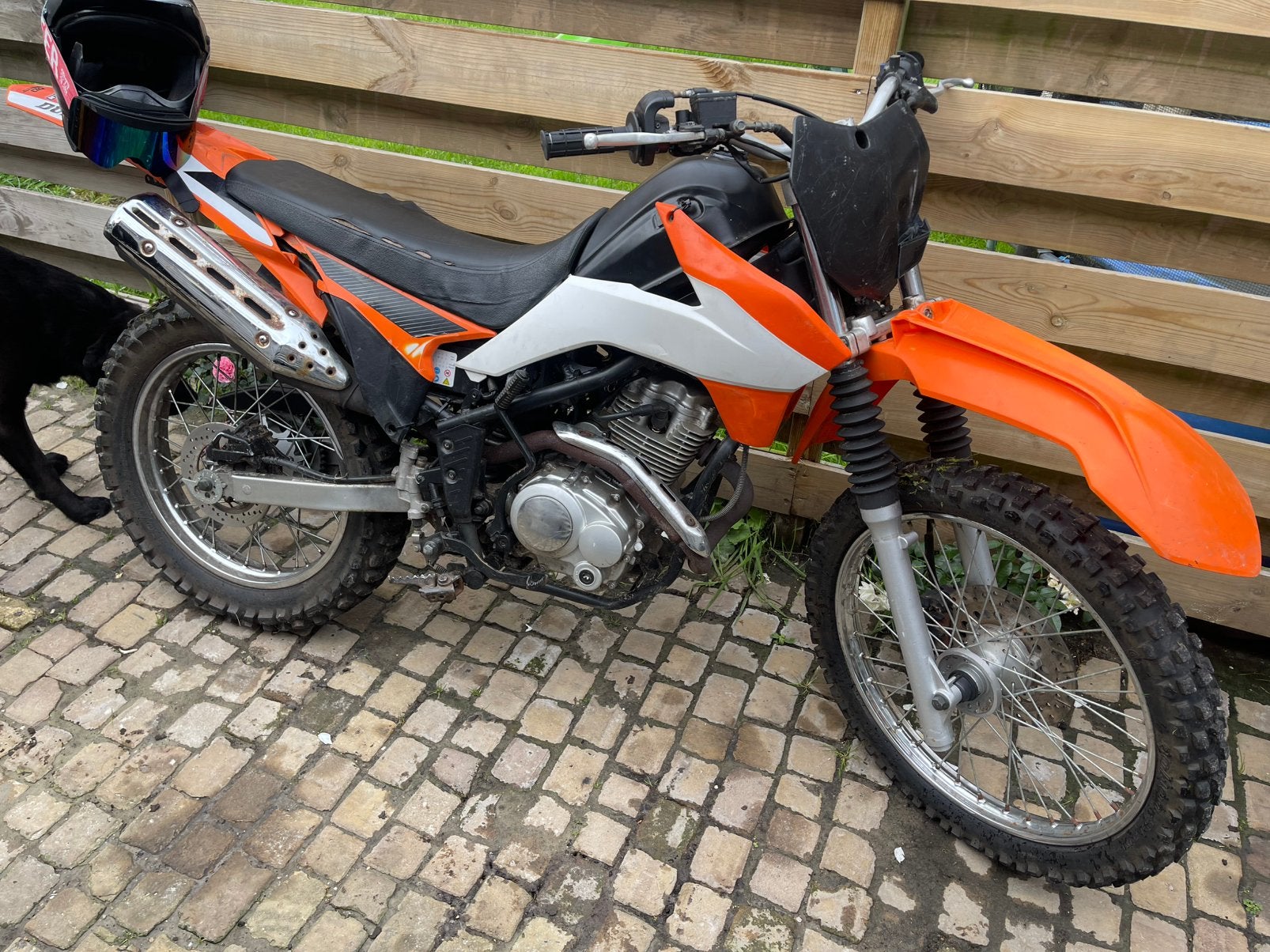 125cc crosmoter 4t, Ophalen, Gebruikt, Overige typen, Overige merken