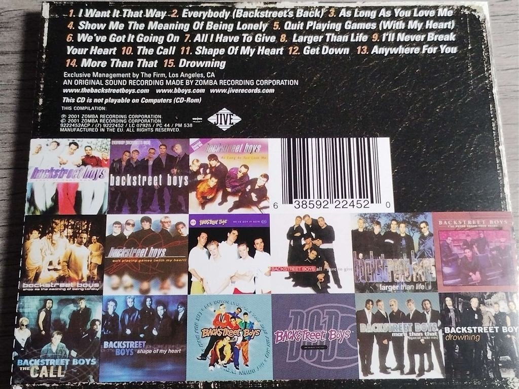 Backstreet Boys – Greatest Hits Chapter One, Cd's en Dvd's, Ophalen of Verzenden, Zo goed als nieuw, Pop