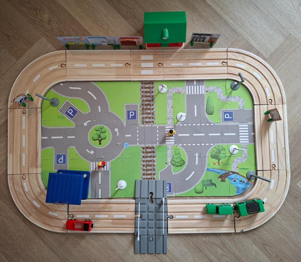Houten treinbaan Playtive, Ophalen of Verzenden