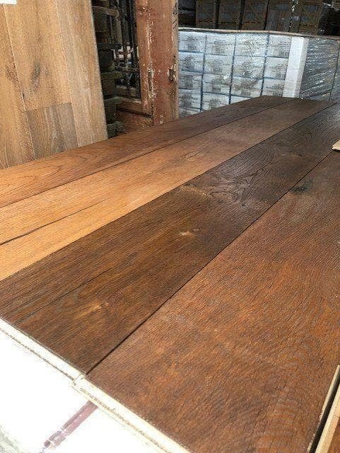 RESTPARTIJ;154M2 EIKEN MULTI VLOER, GEOLIED EN GEBORSTELD, Huis en Inrichting, Ophalen, Nieuw, 75 m² of meer, Parket