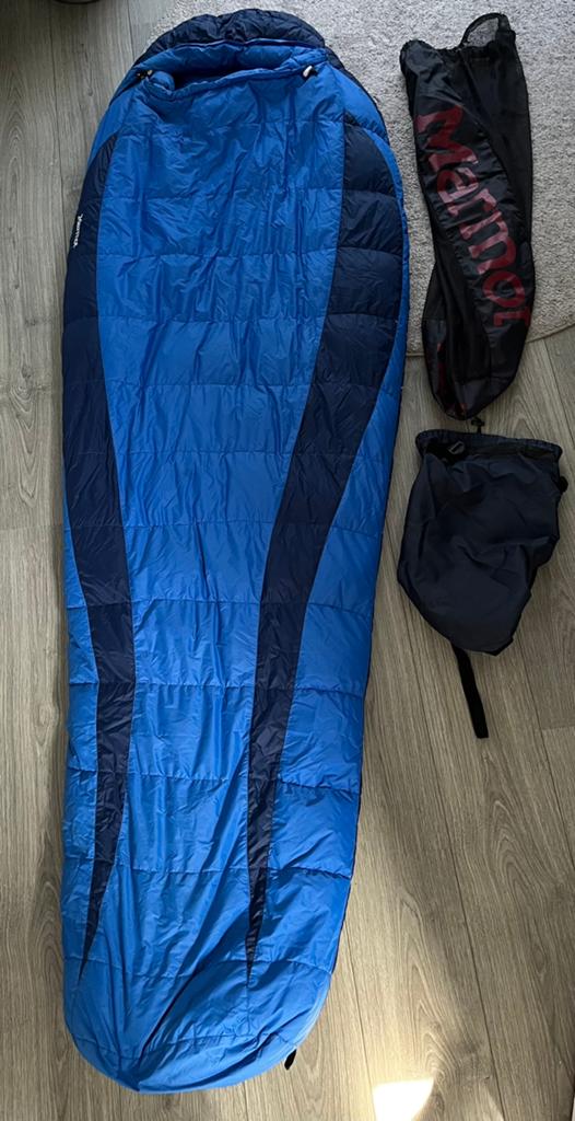 Marmot 600 Fill Sawtooth Regular RZ Slaapzak, Ophalen of Verzenden, Zo goed als nieuw