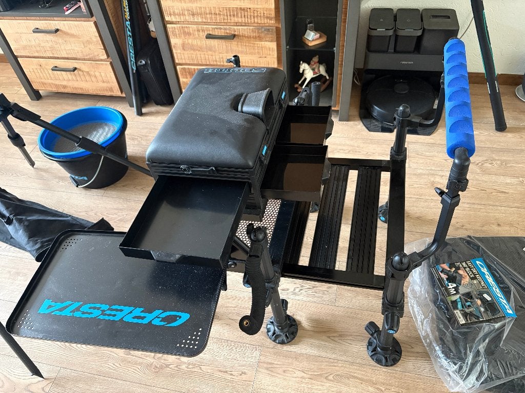 te koop zitkist, Watersport en Boten, Ophalen, Zo goed als nieuw, Complete set