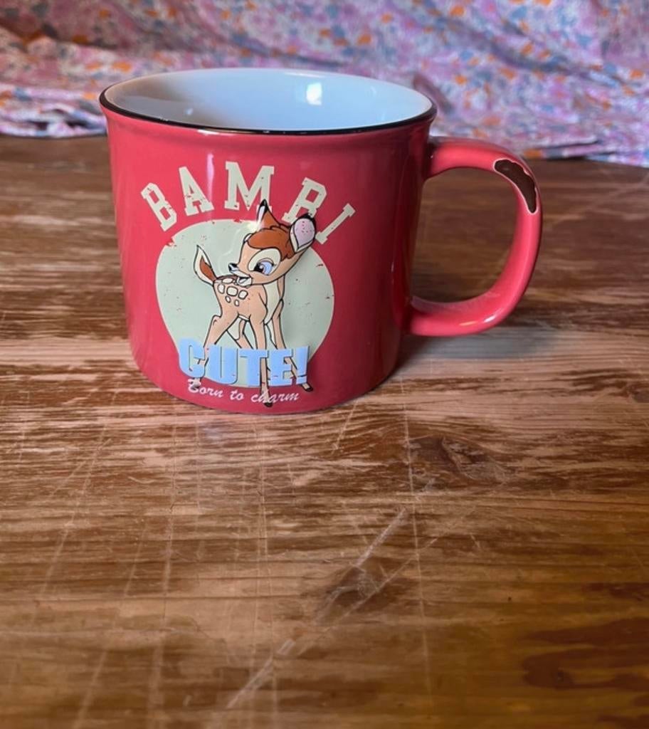 Disney Bambi Mok - Disneyland Parijs Exclusief, Verzenden, Bambi of Dumbo, Gebruikt, Servies
