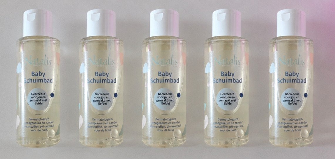 5 x Natalis Baby Schuimbad - Dermatologisch Getest, Overige merken, Overige typen, Nieuw, Ophalen of Verzenden