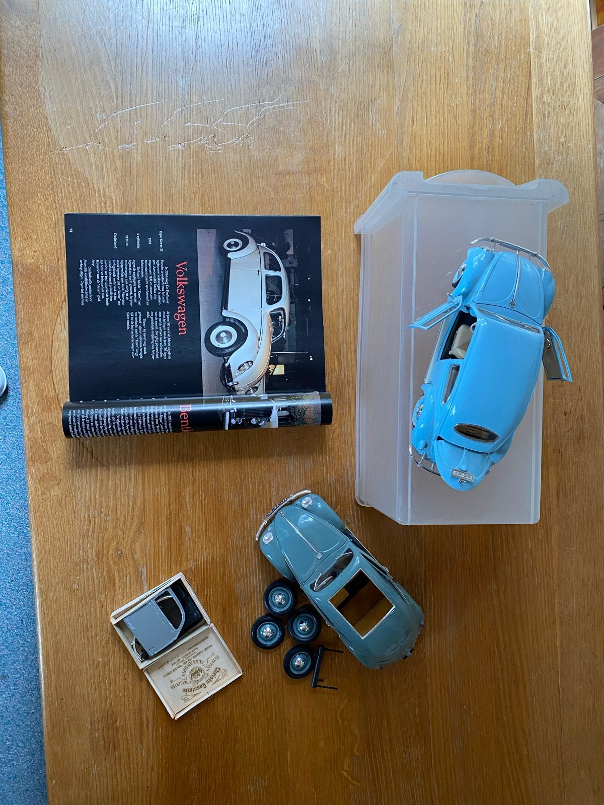 Bburago Volkswagen Kever 1966 modelauto 1:18, Ophalen, Zo goed als nieuw, Auto, Overige merken