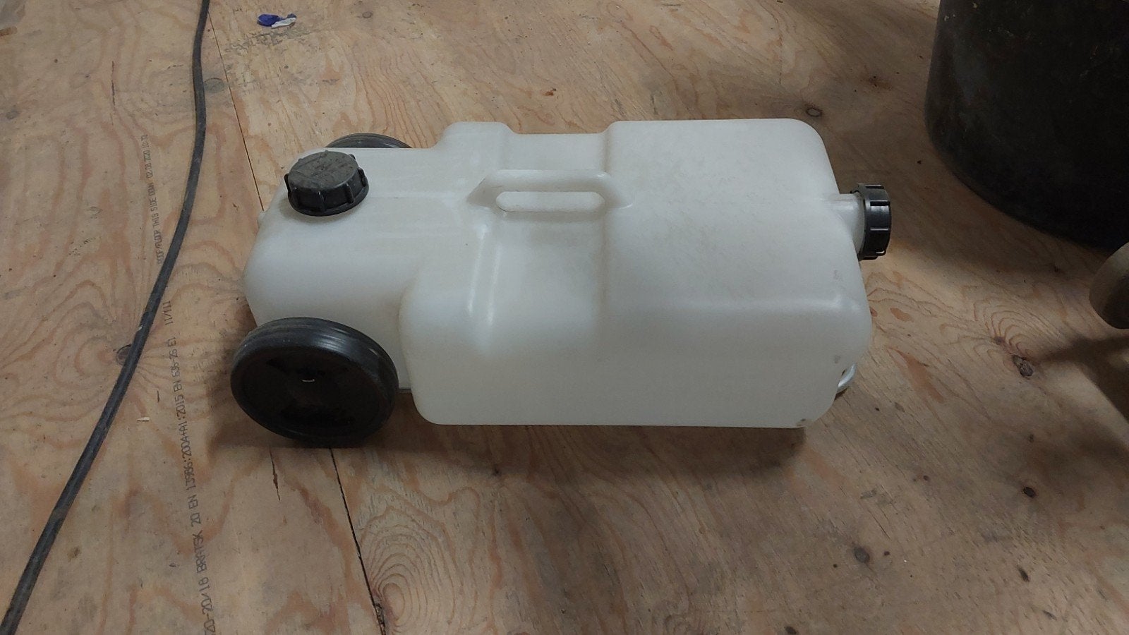 Draagbare watertank met wielen, Caravans en Kamperen, Ophalen, Gebruikt