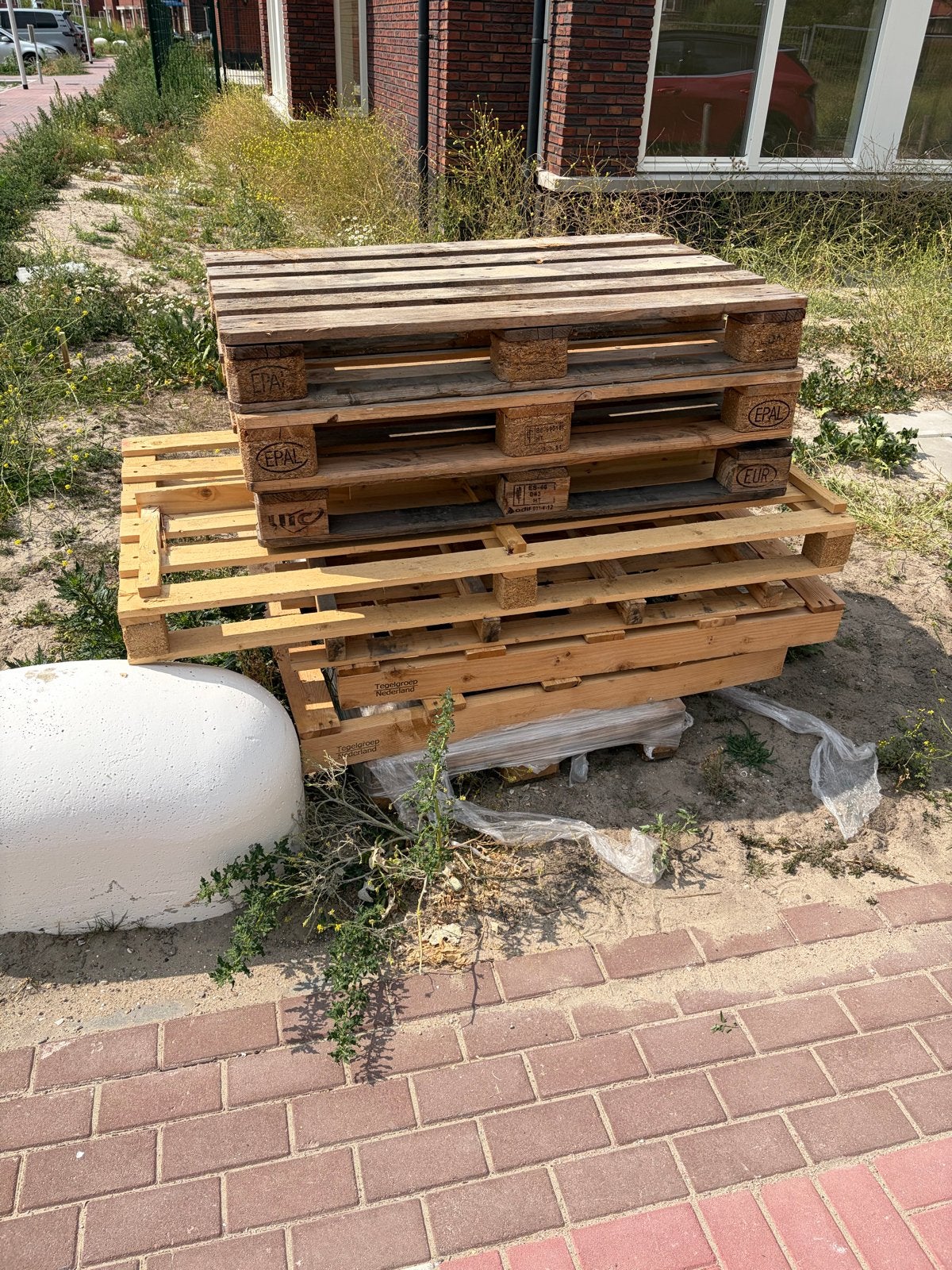 Gratis pallets - diverse maten, ideaal voor projecten, Ophalen, Gebruikt