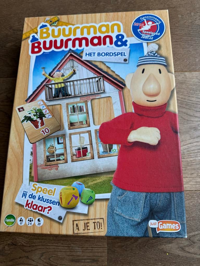 Buurman & Buurman Bordspel - Nieuwstaat, Compleet & Gezinsvr, Drie of vier spelers, Ophalen of Verzenden, Zo goed als nieuw