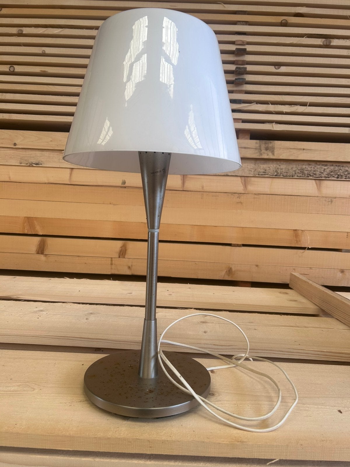 Ikea Stockholm touch lamp tafellamp vintage design, Ophalen of Verzenden, Zo goed als nieuw, IKEA, Design