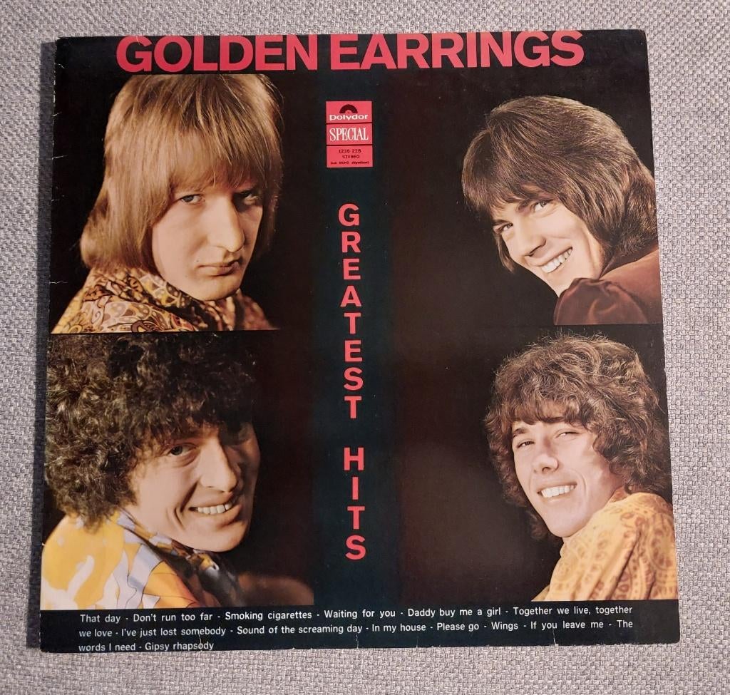 GOLDEN EARRINGS.GREATEST HITS.POLYDOR., Ophalen, Gebruikt, Overige formaten, Poprock