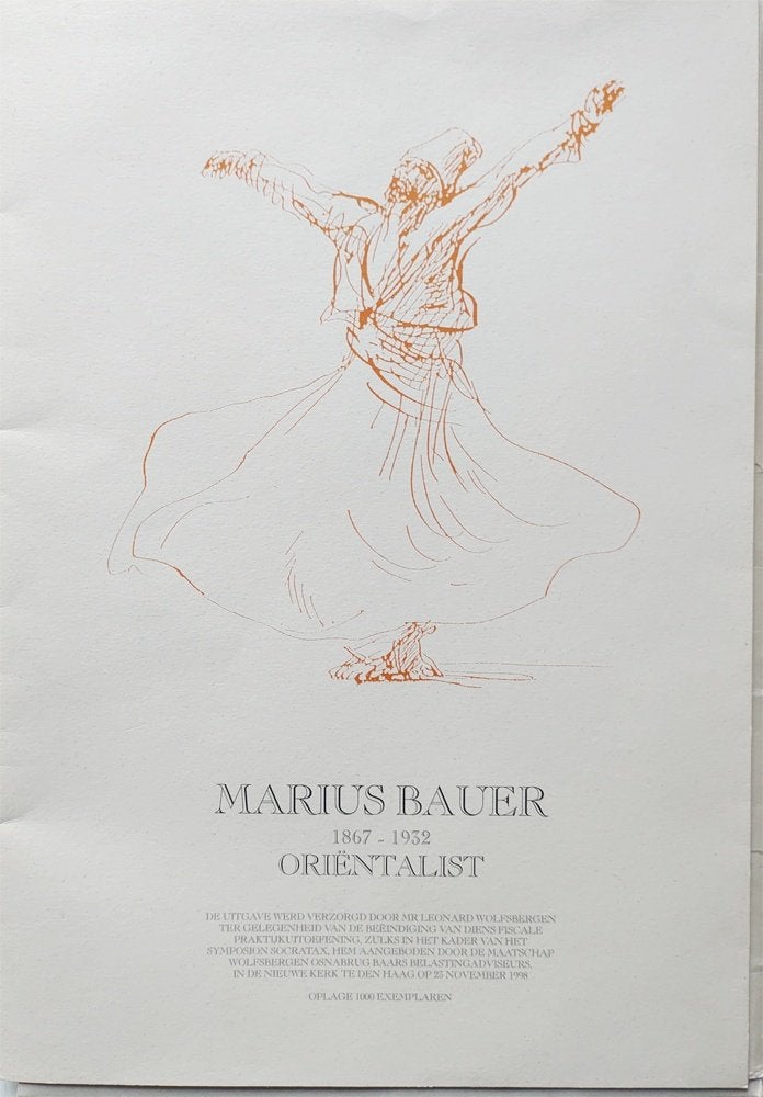 Marius Bauer - Gedenkmap, Ophalen of Verzenden