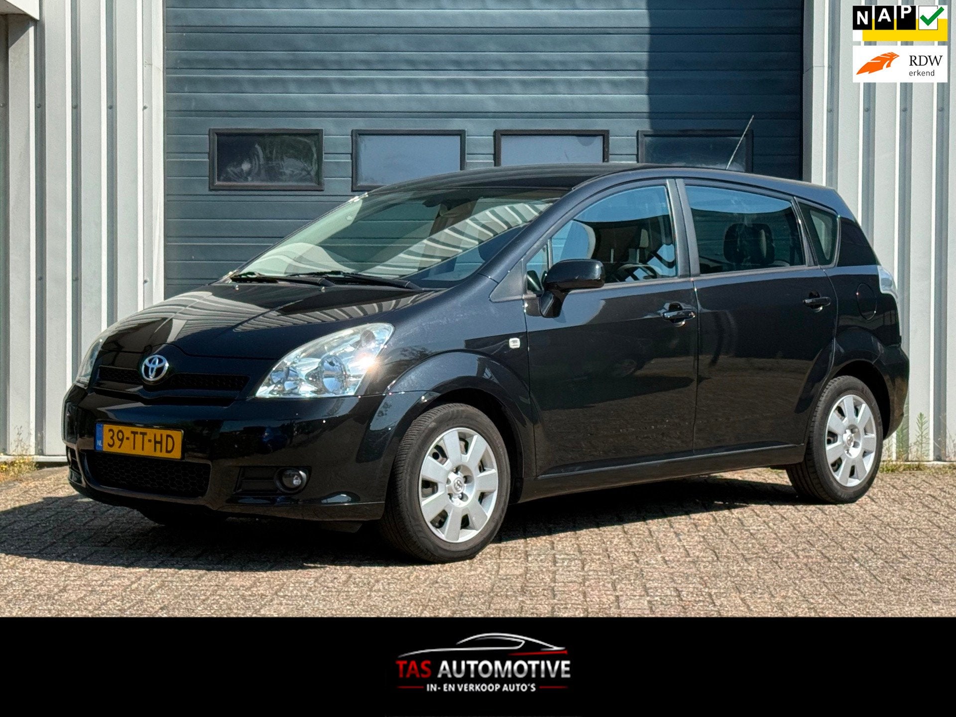 Toyota Verso 1.8 VVT-i Sol CLIMA / CRUISE / APK / NAP, Auto's, Toyota, Bedrijf, Te koop, Verso, ABS, Airbags, Airconditioning